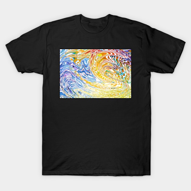 Color of Soap Bubble T-Shirt by HappyGiftArt